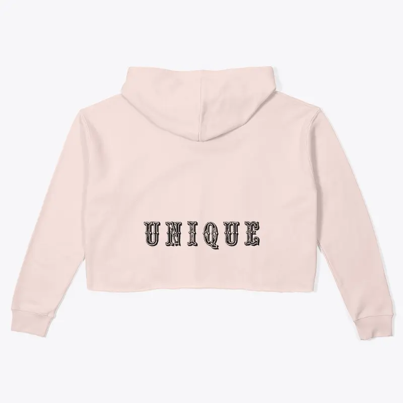 Crop Hoodie- Front&Back