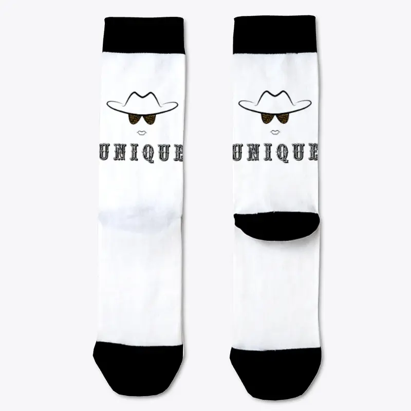 Socks- UNIQUE logo